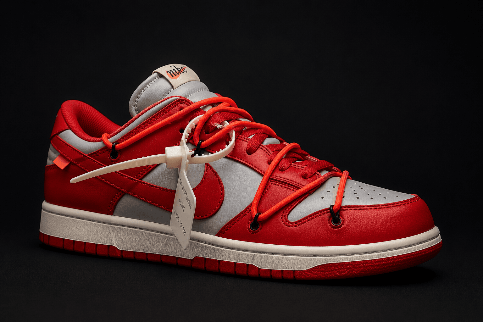 Red Off-White dunks